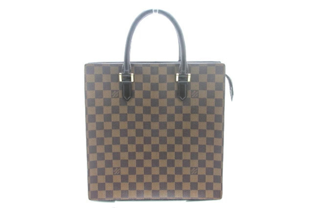 LOUIS VUITTON Tote Bag Damier Ebene Brown Venice